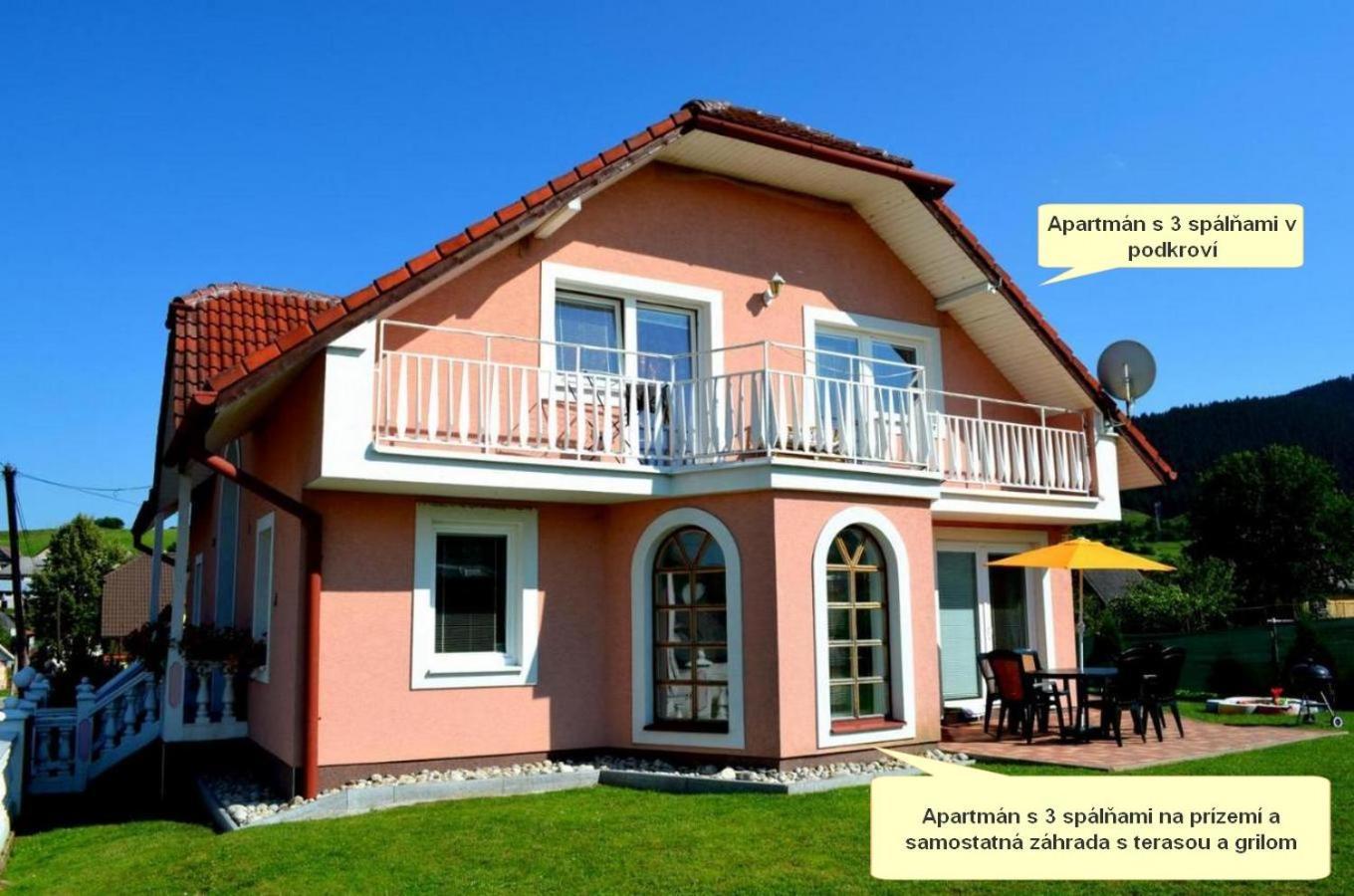 Apartmany Riviera A Chalupa Riviera Liptov, Besenova Luaran gambar